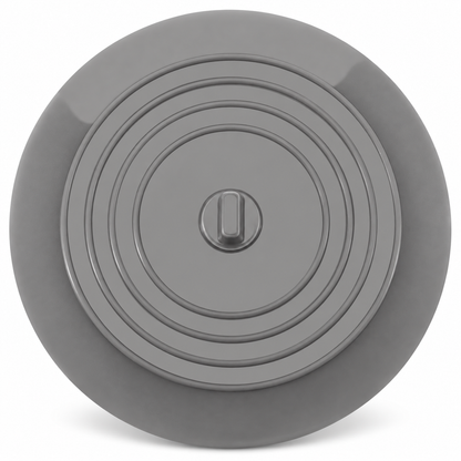 Large Silicone Sink Drain Stopper & Odor-Sealing Cover