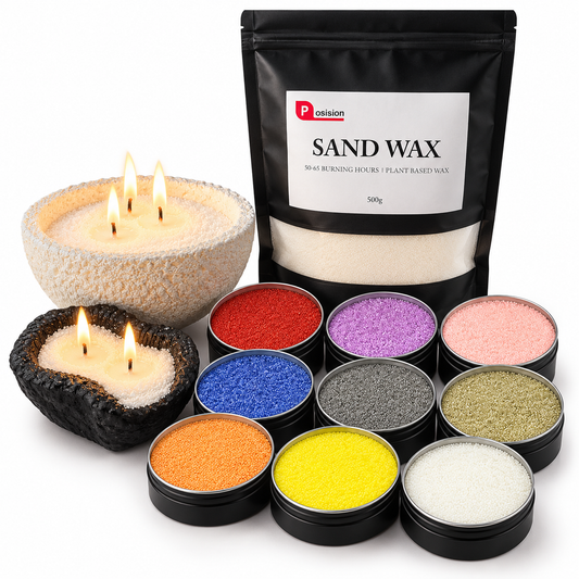 Colorful Pearled Candle Wax for DIY Candles