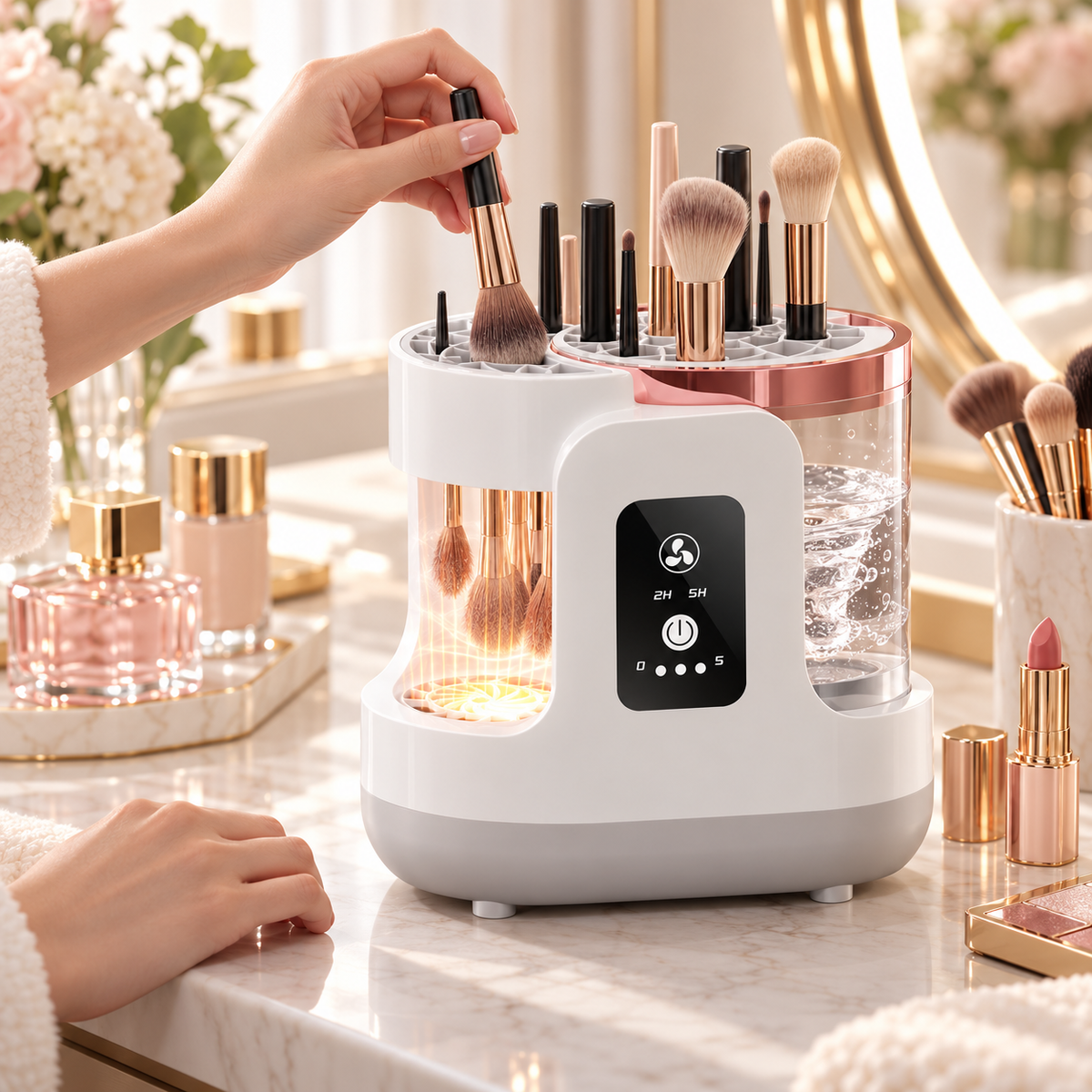 Automatic Electric Makeup Brush Cleaner & Dryer